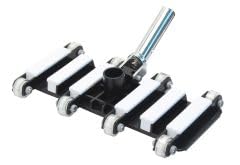 Generic Heavy Duty Flexible Vacuum Head with Wheels and Swivel Handle 11051HSH, Black