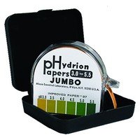pHydrion 3.0 to 5.5 pH Jumbo pH Papers, Range 3.0 to 5.5, 50 Ft/Roll