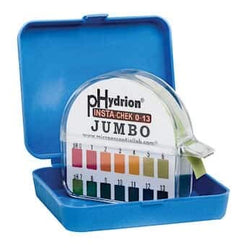 pHydrion 6.0 to 8.0 pH Jumbo pH Papers, Range 6.0 to 8.0, 50 Ft/Roll