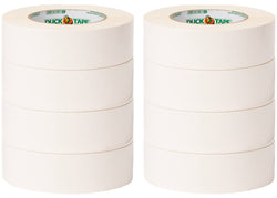 Duck Brand Max Strength Duct Tape, White, 8-Roll Pack, 1.88 Inches x 35 Yards, 242859