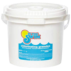 In The Swim Sodium Dichlor Chlorine Shock Granules for Sanitizing Swimming Pools – Fast Dissolving, pH Balanced Sanitizer - 56% Available Chlorine, 99% Sodium-Dichlor – 10 Pound