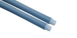 Destroyer Plastics 1 Year Manufacture Warranty Universal Swimming Pool Cleaner Hose 48" Long Kreepy Krauly Baracuda G3 G4 Hayward Navigator Pool Vac Ultra AquaBug (2, Blue Steel)