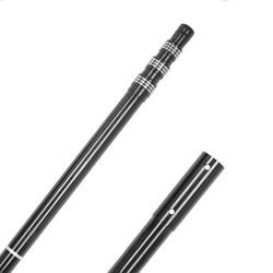longsuda pool pole-Swimming pool pole carbon fiber, pool skimmer carbon fibre, Telescopic swimming pool cleaning rod, advanced adjustable telescopic rod, used for skimming nets, vacuum heads (15 Feet)