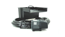 HALF OFF PONDS 10-Inch Filtering Waterfall Spillway Kit for Ponds and Waterfall Streams up to 1,000 gallons. Includes 500 GPH (45w) Pump, Waterfall Box, Filter Media, and 10 FT Tubing.