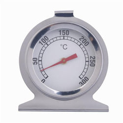 MVUYO 300°C Stainless Steel Oven Thermometer Mini Dial Stand Up Temperature Cooker Hygrometer