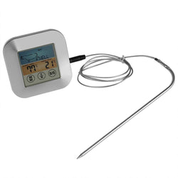 MVUYO Touchscreen Digital Food Meat Thermometer Timer Alert for Kitchen Cooking BBQ Grill