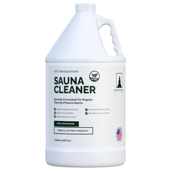 Northwood Sauna - Sauna Cleaner - Natural Wood Cleaner & Deodorizer - Makes 10x More Solution - 1 Gallon (128 Fl Oz)