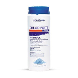 Leslie's Chlor Brite Granular Chlorine Spa Shock 2 lbs LPM 18754