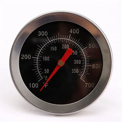 MVUYO Stainless Steel BBQ Accessories Grill Meat Thermometer Dial Temperature Gauge Gage Cooking