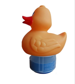 Swimming Pool Chlorine Float Plate, Adjustable Flow Rate, Pool hot Spring Water Purification Dispenser, Floating Chlorine Distributor, Suitable for Swimming Pool hot tub (Little Yellow Duck)