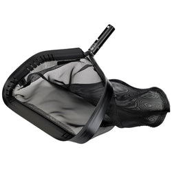 Piranha Professional Swimming Pool Leaf net Skimmer - Pool Leaf Rake with Easy Scoop Edge - Large Leaf Capacity Pool Net (PA2-500 Regular Bag)