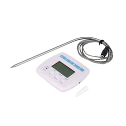 MVUYO Kitchen Cooking Food Meat Probe Thermometer Timer Digital Precision Probe Thermometer