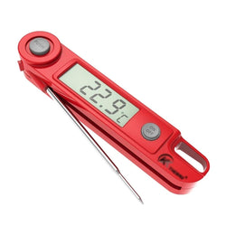 MVUYO Digital Probe Thermometer Foldable Food BBQ Meat Oven Folding Kitchen Thermometer Waterproof Cooking Water Oil Tools
