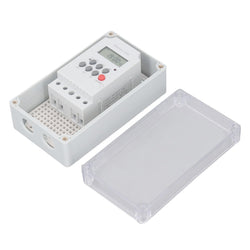 Timer Control Switch Swimming Pool Pump Timer, Digital Box Pool Pump Digital Box with 200mah Lithium Ion Battery for Water Heater (DC 12V)