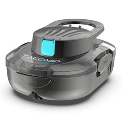 TALOSBO S1 PRO Cordless Pool Vacuum – Powerful Robotic Cleaner for Above-Ground Pools up to 1076 Sq.ft, 120-Min Runtime, 2.5H Fast Charging, Smart Auto-Parking Design