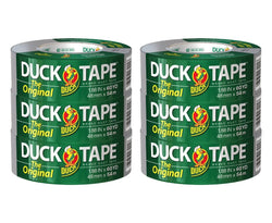 Duck Brand All-Purpose Duct Tape, Silver, 1.88 in. x 60 yd., 6 Rolls (242817)