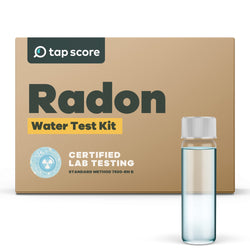 Tap Score Radon in Water Test Kit | Well or City | Full Report | EPA Certified Drinking Water Labs | #1 Best Home Water Test 2021-24 NYT Wirecutter | 100% Unbiased