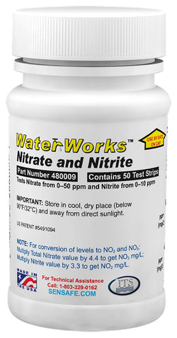 Test Strip, Nitrate/Nitrite Nitrogen, PK50