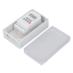 Pool Pump Timer, Manual Button 20 ON Off Digital Timer Box for Heater Filter Motor (AC 110V)