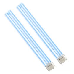 R-LOMU 2PC UV Light Tube Ozone Sanitizer Bulb Ultraviolet Lamp Quartz Type 38W