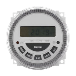 7 Day Programmable Timer Switch- Pool/Gate/Sprinklers/Lights- 120v Input - ET3 Substitute