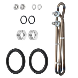 Xzionh 4kw 240v Hot Tub Heater Element for Balboa Spa Heater Element, Replacement Flo-Thru Universal Hot Tub Heating Element (4kw)