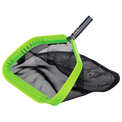 Piranha Professional Swimming Pool Leaf net Skimmer - Pool Leaf Rake with Easy Scoop Edge - Large Leaf Capacity Pool Net (PA-500 Regular Bag)