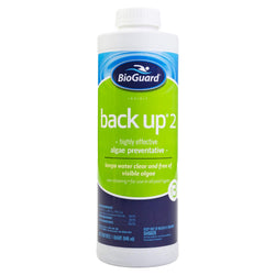BioGuard Back Up 2-1 Quart, Single, Proven Effective Algae Preventative, Non-Staining, Keeps Water Clean and Clear