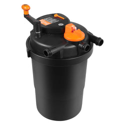 VEVOR Pressurized Biological Pond Filter, Fit Pond Up to 2000 Gallons, with 13W UV-C Light, 1840 GPH, Bio Pond Filter System Filtration Equipment for Fountain Pool, Koi Fish Aquarium Tank Garden Water