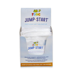 FROG Jump Start for Hot Tubs - Start-Up Chlorine Shock Removes Organic Contaminants & Establishes Chlorine Level - Hot Tub Set Up & Treatment - 12 Pack
