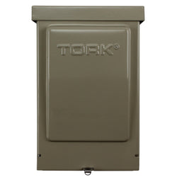 Tork Nsi 2 Circuit Pool Digital Time Switch with 3 While-in-Use Gfci Outlets Pp-10R-E-Gfci - Beige