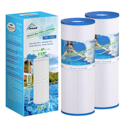 TOREAD TRF-4950 Spa Filter Replaces Unicel C-4950, Pleatco PRB50-IN, Guardian 413-212-02, Filbur FC-2390, 373045, 03FIL1600, 17-2380, Jacuzzi J210/J220/J235/J245/J275, 5X13 Hot Tub Filter, 2Pack