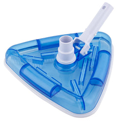 Pool Vacuum Cleaner Head SP1068 Compatible with Hayward with Swivel Hose-Weighted Transparent Triangular,Connect 1-1/4" or 1-1/2" Hose
