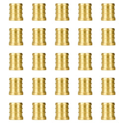 SUNGATOR Pex Fittings 3/4 Inch, 25-Pack 3/4" Pex Plug End Cap, No Lead Brass, NSF, UPC Certified