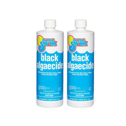 In The Swim Black Algaecide – Eradicates Black Algae in Swimming Pools - Copper Sulfate Pentahydrate - 1 Quart - 2 Pack
