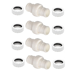 ATIE 360 Pool Cleaner Combo Kit - Hose Swivel 9-100-3002 & Nut 9-100-3109 (4 Pack) for Zodiac Polaris 360