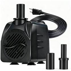 Knifel 200GPH Submersible Water Pump(750L/H,16W),Ultra Quiet Fountain Pump with 5.2ft. High Lift,Pond Pump for Fish Tank, Pond, Aquarium, Statuary, Hydroponics.