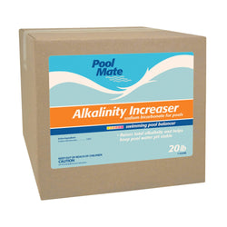 Pool Mate 20-Pounds Premium Alkalinity Increaser for Swimming Pools, 100% Sodium Bicarbonate