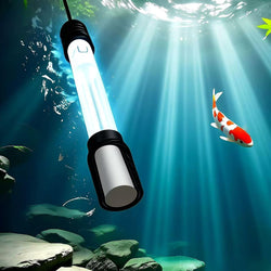 ZETAWALE Pond UV Light for Fish Tank UV Pond Water Clarifier for 100-3000 Gallon UV Pond Filter for Koi Pond Swimming Pool, Spa, Large Fish Tank UV Light Aquarium for Outdoor Pond Algae Control（42W）