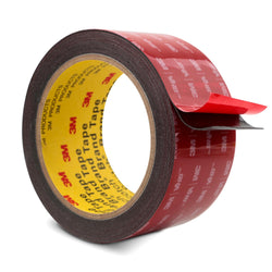 3M Double Sided Tape Heavy Duty 2" x 15.4 Ft, VHB Mounting Tape, 0.025in Thick Black 5925 Foam Tape Strong Adhesive for Car Décor Home Office Logos