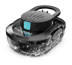 TALOSBO S1 PRO Robotic Pool Vacuum – Dual-Motor Above-Ground Pool Cleaner, 120 Mins Runtime, Quick Charging, 2.2L Large Filter Basket & Auto-Parking for Easy Retrieval