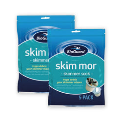 BioGuard Skim Mor, 2 Pack, Treated with Myclex Technology, Catches Debris Your Skimmer Misses, Enhances Filter Efficiency