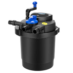 VIVOHOME Pressurized Biological Pond Filter, 1840GPH Suitable for Koi Ponds up to 1000 Gallons or Ornamental Ponds up to 2100 Gallons