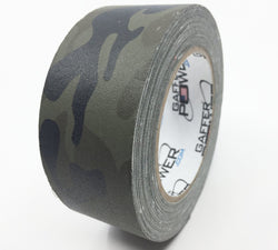 Gaffer Power Camouflage Gaffer Tape | Premium Grade Army Green Camo Tape | USA Made | Heavy Duty, Non-Reflective & Water Resistant | 2 Inch x 25 Yards