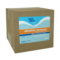 Pool Mate 40-Pounds Premium Alkalinity Increaser for Swimming Pools, 100% Sodium Bicarbonate