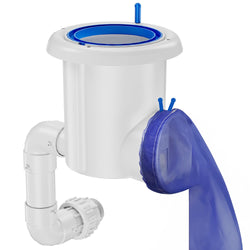 GANDONE Automatic Pool Skimmer and Cleaner for Inground Pools, Inground Swimming Pool Leaf Skimmer Outlet Skimmer with Net