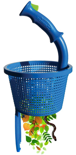 DebrisZ B9 Skimmer Basket for Inground Pool - Patented Handle & Quick Release Empty. New Heavy Duty Design with Greater Strength, Fits Popular U3 Style Pool Skimmers