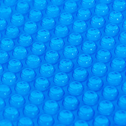 Real Relax Solar Pool Cover, Durable 12 mil 12 × 24 ft Pool Covers for Inground & Above Ground Pools, Solar Pool Heater, Rectangle Solar Blanket with Bubbles, Blue