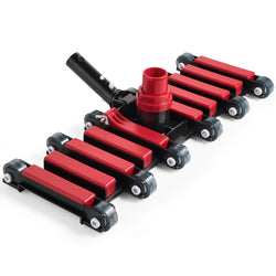 Sepetrel Commercial Grade Pool Vacuum Head with Wheels,19" Extra-Wide & Weighted Flexible Heavy-Duty Vac Cleaner for Effortless, Deep Cleaning