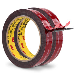 Made of 3M Double Sided Tape 0.75" x 15.4 Ft 2 Pack Heavy Duty VHB Mounting Tape 5925 Black Foam Tape Strong Adhesive for Car Décor Home Office Logos